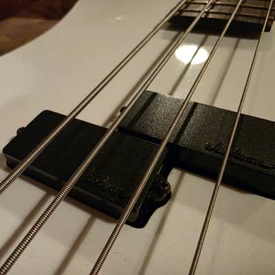 Jackson Custom Shop American Precision Bass Made In USA Pre-Fender White 4-StringEra 1987-1989 80s image 5