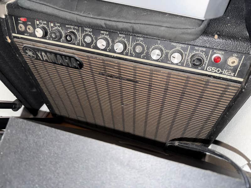 Yamaha G50-112 Fifty 112 50-Watt 1x12" Guitar Combo 1975 - 1979 - Black image 1