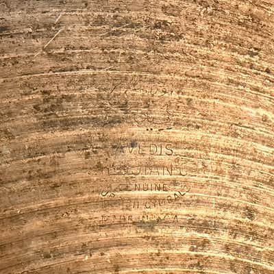 Vintage Zildjian New Beat 14” Hihats DRY 888 g Over 1282 g Light Dry Focused Amazing! Versatile image 3