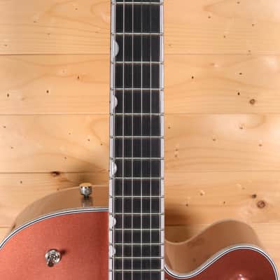 Gretsch G6136T Limited Edition Falcon w/ Bigsby Hollow Body - Two-Tone Copper/Sahara Metallic image 9