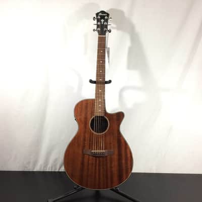 Fair Ibanez AEG62 AEG Series Acoustic-Electric Guitar, Natural Mahogany Hi-Gloss image 14