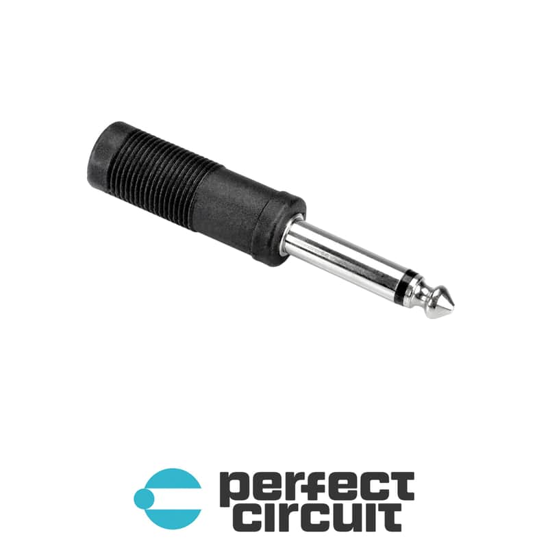 Hosa GPP-290 1/4" TRS to 1/4" TS Adapter image 1