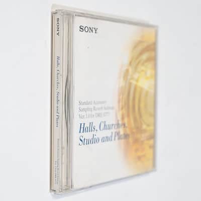 Sony Halls, Churches, Studios, Plates Ver 1 w/ Key for Sony DRE-S777 Reverb image 4