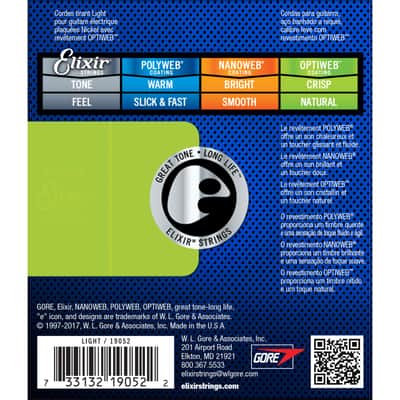 Elixir E-Guit.Strings 10-46 19052 Optiweb - Electric Guitar Strings image 3