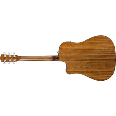 Fender CD-140SCE Dreadnought Acoustic Guitar, Walnut Fingerboard, Natural, 0970213321 image 2