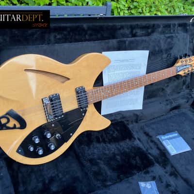 ♚STUNNING♚ Vintage 1986 Rickenbacker 330-12 String ♚MapleGlo♚360♚£100 PRO SET UP! image 22