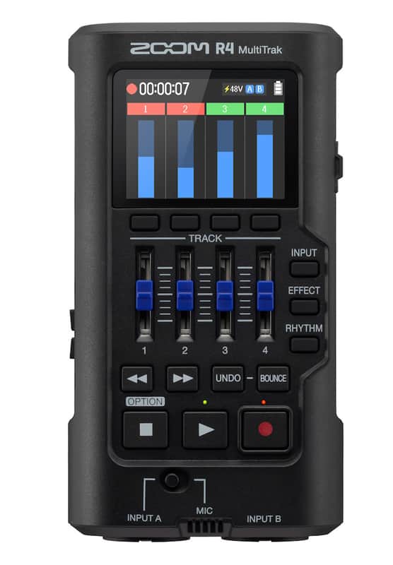 Zoom R4 Multi-Track Recorder with 32-Bit Float Recording w/ EQ & Effects image 1