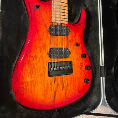 Ernie Ball Music Man Ball Family Reserve John Petrucci Signature JP15-7 - Blood Orange image 2