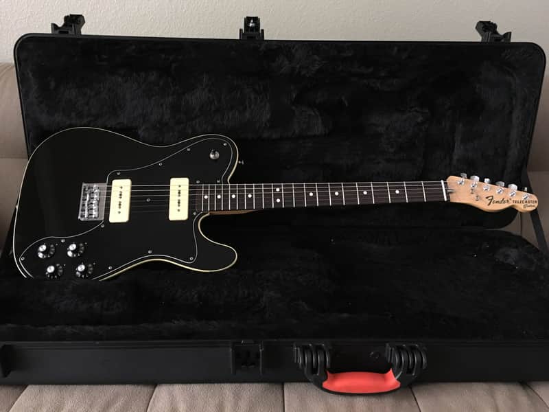 Fender FSR '72 Telecaster Custom P90 Black 2012 | Reverb