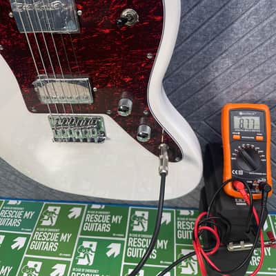 Firefly FF-JA-VI Baritone 2026 Vintage White SkunkWerx In USA FretWerx Stage Ready Setup! image 18
