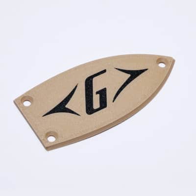 Custom Gretsch Truss Rod Cover - Gold (53mm hole spacing) image 6