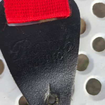Rondo Music Guitar Strap 2000 - Red Cloth image 6