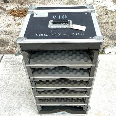 Calzone Cases 15" 6 Slot Monitor Case On Wheels #5001 (One)THS image 4