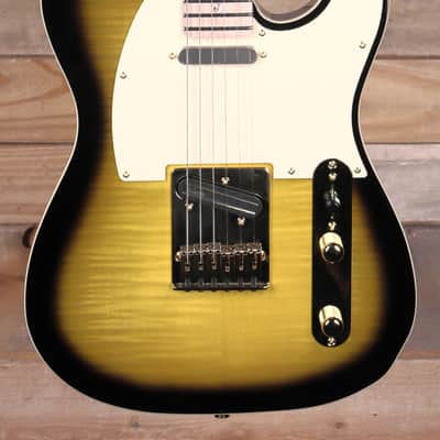 Fender Richie Kotzen Telecaster Electric Guitar Brown Sunburst image 1