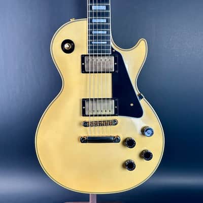 Used Gibson Custom Shop Les Paul Chambered VOS Heavy Antique White w/case TSU19963 image 1