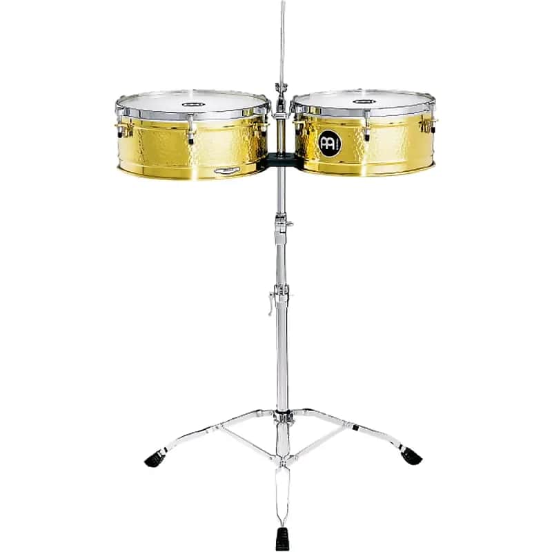 Meinl LC1 Artist Series Luis Conte 14/15" Brass Timbales image 1