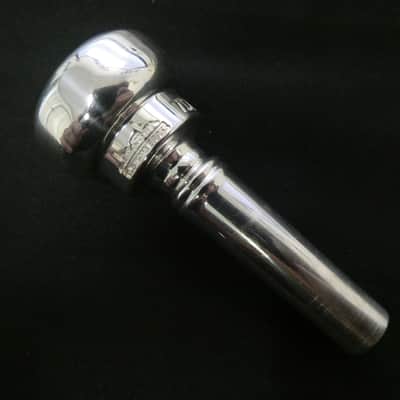 ACB 7DP Short Shank Piccolo Trumpet Mouthpiece in Silver Plate! Lot FS29 image 6