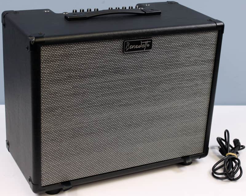 Benedetto Carino 120W 1x12 Guitar Combo Amp, Black image 1