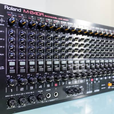 Roland M-240R 24 Channel Line Mixer image 1