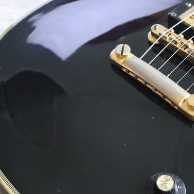 1990's Greco EGC '50's Reissue Les Paul Custom (Ebony) image 4