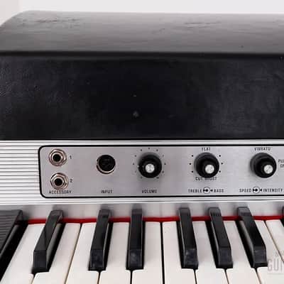 Fender Rhodes Suitcase Piano 88-Key Electric Piano 1972 - 1974 - Black Rounded Top image 15
