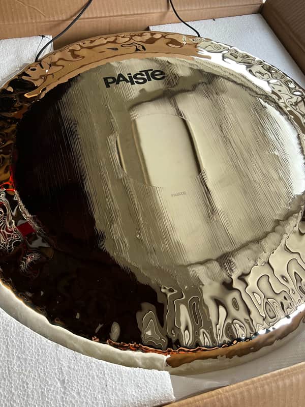 Mint Paiste 24" Brilliant Symphonic Gong - Brilliant image 1