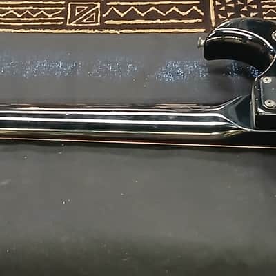 Electra Phoenix 4 string bass 1980's - Gloss black image 9