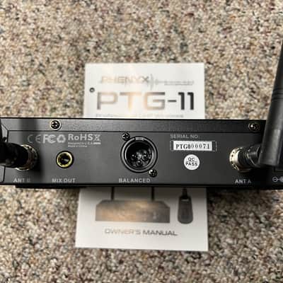 Wireless Guitar System - Phenyx Pro PTG-11 (900MHz Band) + Extras image 5