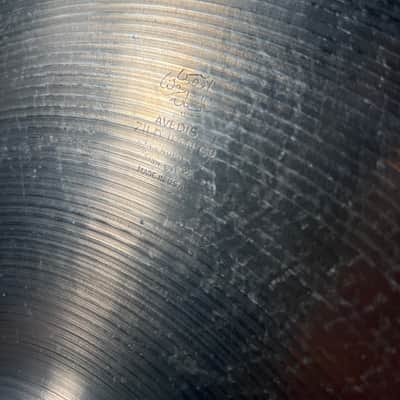 Vintage 70's/80's Zildjian 20" A Crash Ride (2084g. Bag 3) image 3