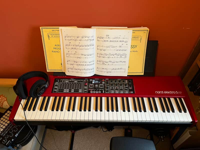 Nord Electro 5 HP73 Hammer Action 73-Key Digital Piano 2015 - 2018 - Red image 1