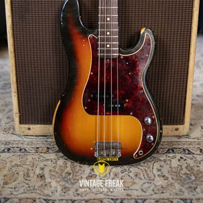 Fender Precision Bass 1968 - Sunburst image 3