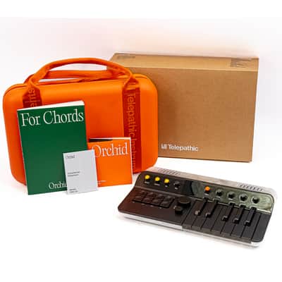 Telepathic Orchid Synth Chord Generator + Limited Edition Case NEW Arctic Clear