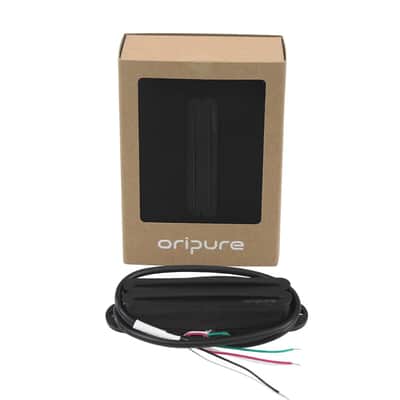 OriPure PB5 for ST Guitar Dual Rail Humbucker Alnico 5 Pickup Full Black 10.6K image 1