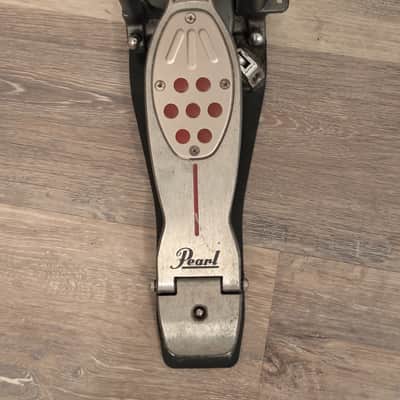 Pearl P2052C Eliminator Redline Chain-Drive Double Bass Drum Pedal 2010s - Silver / Black / Red image 4