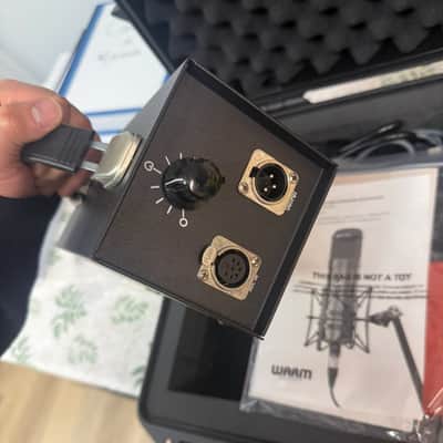 Warm Audio WA-47 Large Diaphragm Multipattern Tube Condenser Microphone 2024 - Present - Titanium image 7