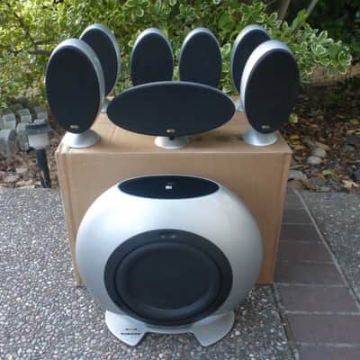 Immagine KEF KHT 3005SE 7.1 Home Theater Surround Sound Speaker System - 2