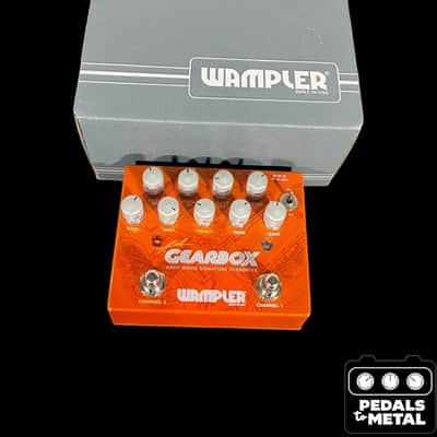 Wampler Gearbox - Andy Wood Signature Overdrive 2021 - Orange - X16649 image 1