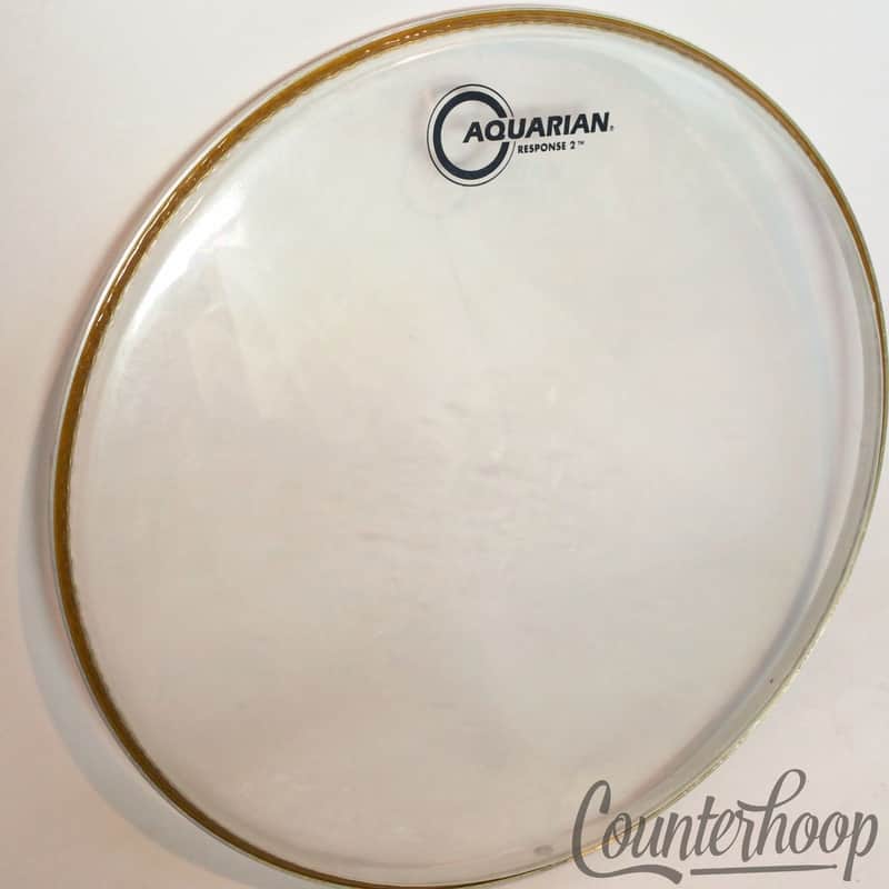 Aquarian 14"Drum Head Response 2 Clear Snare/Tom Made In USA Batter/Resonant image 1