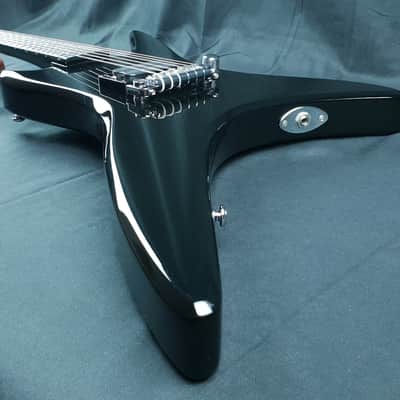 B.C. Rich Chuck Schuldiner Tribute Stealth 2008 Onyx Black Neck Thru Dimarzio X2N Death + Hardcase image 10