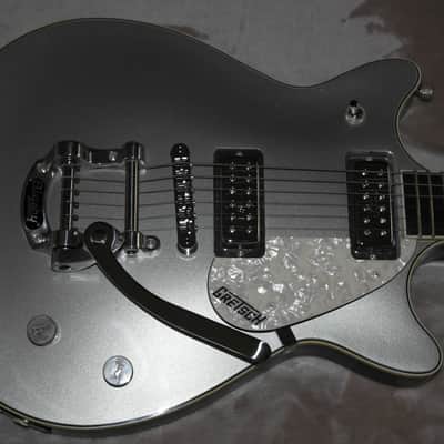 2007 Gretsch Electromatic G5246T Double Jet Silver Metallic Gretsch TKL Hard Case Included! image 3