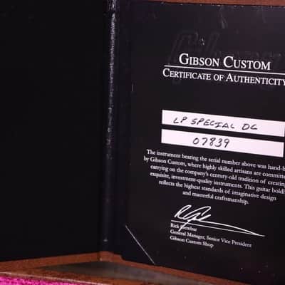 Gibson Custom shop Lespaul Special Double Cut TV Black 2017 image 9