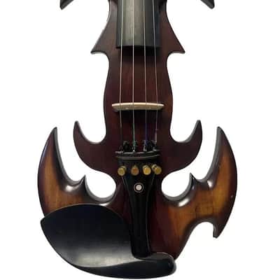 SONG Electric Violin 4/4 size 2025- Brown Oil New Violin,Hand Made,Good sound, Free case bow cable image 3