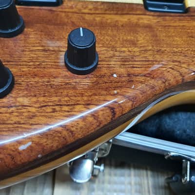 Pre Gibson Tobias Classic 5 String Bass #1782 Unique Rare Bubinga Bartolini image 14