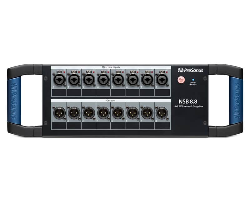 PreSonus NSB 8.8 8x8 AVB Network Stage Box for Use w/StudioLive Consoles image 1