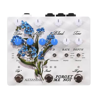 Alexander Pedals Forget Me Not Stereo Multi-Tap Delay Pedal image 1