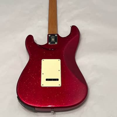 Mooer GTRS S801 H/S/S Intelligent Electric Guitar Candy Apple Red Sparkle  Built in Effects System, Loop Drum Machine, 12 Hours Battery Life image 3