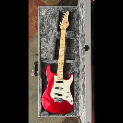 Schecter Custom Shop USA Traditional "S" - Candy Red image 9