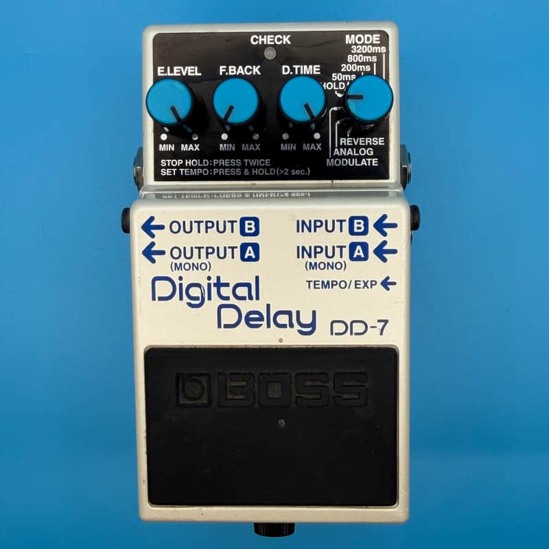 🔵 Boss DD-7 Digital Delay 2008 - Present - White image 1