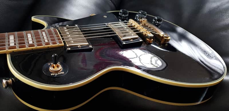 Epiphone Les Paul Custom. 2006 China. Gloss Black. VGC | Reverb