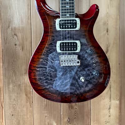 PRS SE Custom 24-08 Quilt 2025 - Present - Charcoal Cherry Burst image 1